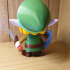 Link from Link's Awakening game- Multicolored image