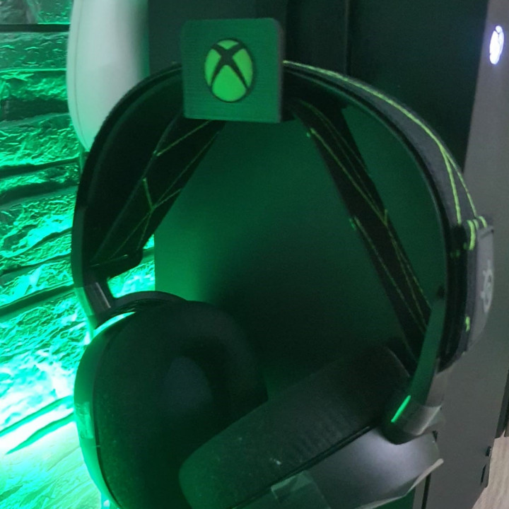 3D Printable SUPPORT FOR XBOX SERIES X HEADPHONES by Alex bcn