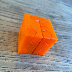 Picture of print of Tsugite Cube 2x2 Puzzle This print has been uploaded by Wouter