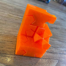 Picture of print of Tsugite Cube 2x2 Puzzle This print has been uploaded by Wouter