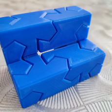 Picture of print of Tsugite Cube 2x2 Puzzle This print has been uploaded by Julian Abela