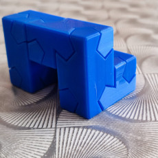 Picture of print of Tsugite Cube 2x2 Puzzle This print has been uploaded by Julian Abela