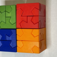 Picture of print of Tsugite Cube 2x2 Puzzle This print has been uploaded by Jasper CC