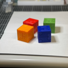 Picture of print of Tsugite Cube 2x2 Puzzle This print has been uploaded by Jasper CC