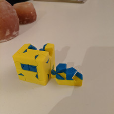 Picture of print of Tsugite Cube 2x2 Puzzle This print has been uploaded by Johan Böhlin