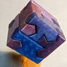 Picture of print of Tsugite Cube 2x2 Puzzle This print has been uploaded by Brian Corbino