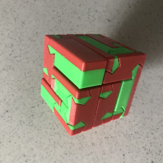 Picture of print of Tsugite Cube 3x3 Puzzle Pack