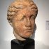 Greek marble female head image
