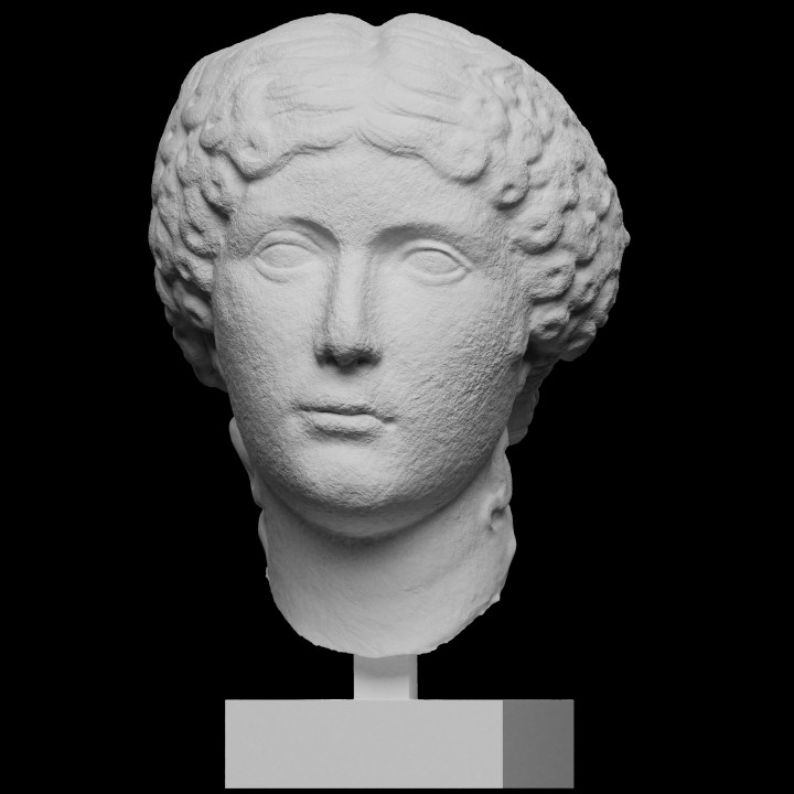 Roman Portrait Head of a Woman