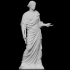 Roman Marble Draped Woman image