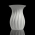Spiral Curved Vase image