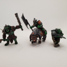 Picture of print of Horde of Orcs