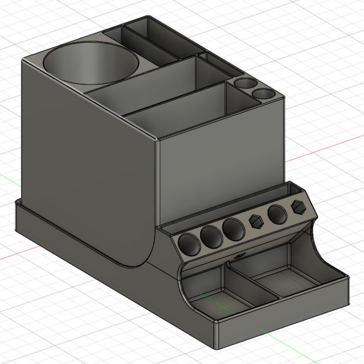 3D Printable 3D Printer tool organizer by Andrey