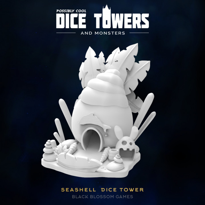 ΕΧ03 Seashell :: Possibly Cool Dice Tower's Cover