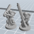 Battle Sisters with Chainsaw Swords 15mm Chonky Scale image