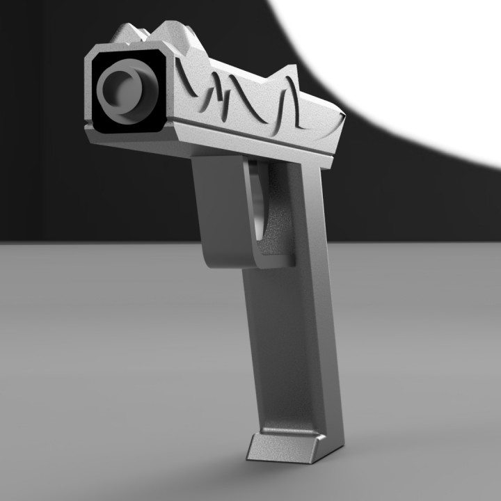 Mini Space Gun | Prop Gun | Sci-Fi | Lensor Radii