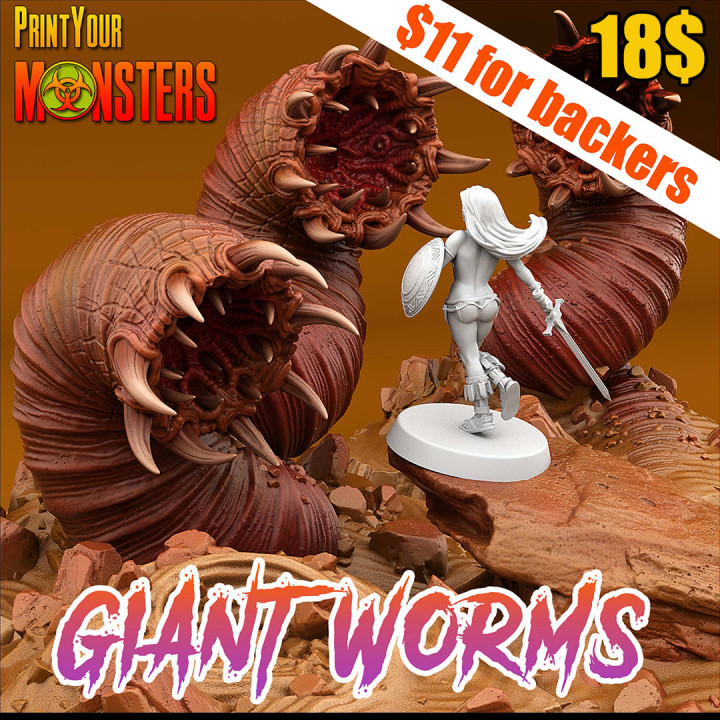 Giant Worms Packs.'s Cover