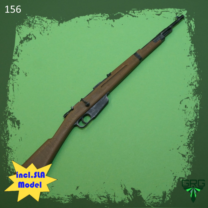 $2.20Carcano M38 rifle - scale 1/4