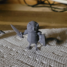 Picture of print of Owl Fighter (pre-supported included) FREE MODEL This print has been uploaded by Crits Are For Kids