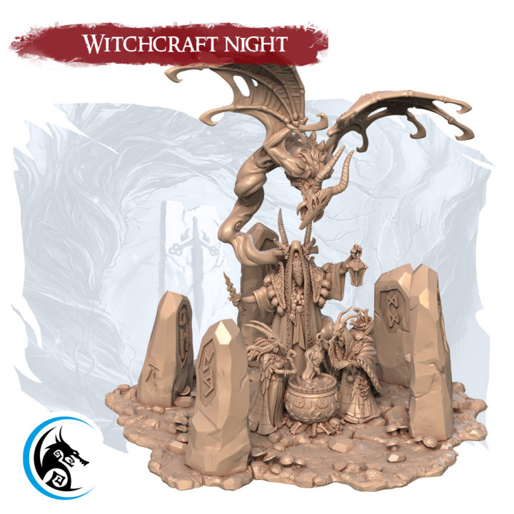 Diorama "Witchcraft Night"'s Cover