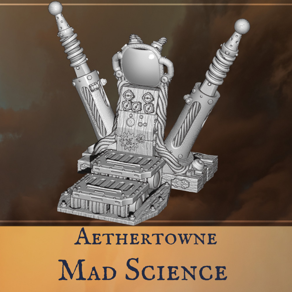 Image of Sky Islands: Aethertowne Mad Science Scatter