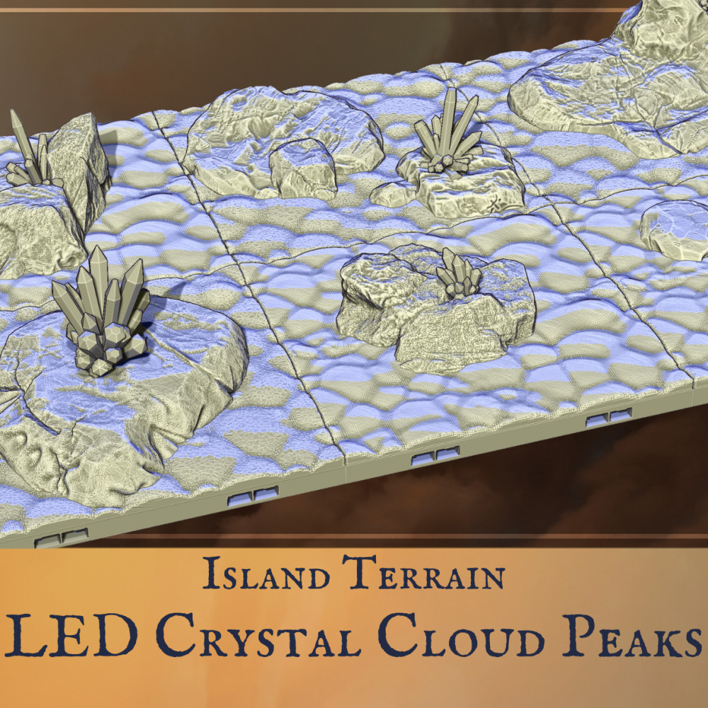 Image of Sky Islands: Led Clouds & Crystal Peaks