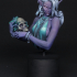 Laedria the Necromancer bust pre-supported print image