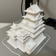 Picture of print of Himeji Castle - Japan