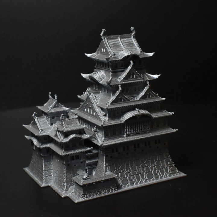 3D paper puzzle building model Osaka Himeji Edo Nagoya Castle Japan architecture 