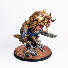 Picture of print of Barath, The Beast Lord