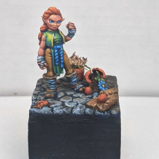 Picture of print of Gabby the Scrappy Gnome