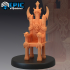 Corrupt King Throne / Evil Royal Leader / Ruthless Tyrant image
