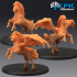 Fallen Pegasus Mount / Epic Dark Winged Horse / Flying Evil Steed image