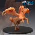 Catfolk Pegasus Rider / Epic Winged Horse / Flying Steed Mount image