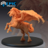 Catfolk Pegasus Rider / Epic Winged Horse / Flying Steed Mount image