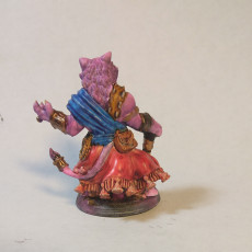 Picture of print of Tabaxi - Cheshire Cat as a Tabaxi (part of a future Tabaxi set)
