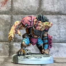 Picture of print of Armored rat ogre