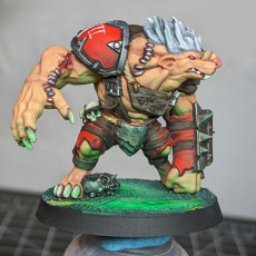 Picture of print of Armored rat ogre