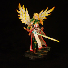 Picture of print of Paladin Aasimar from Kingdom Of Tiradom