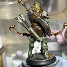 Picture of print of Half Orc Ranger This print has been uploaded by Rich Layne