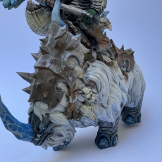 Picture of print of Gothrak on Armored Frosthorn - Frostmetal Clan Mounted Hero This print has been uploaded by Vincent Howard