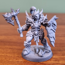 Picture of print of Frostmetal Clan Orc - Modular G (lady)