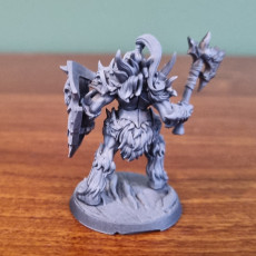 Picture of print of Frostmetal Clan Orc - Modular G (lady)
