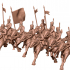 Cosaques ! 10 Cavaleriers en bonnet d'ourson - 28mm image