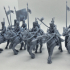 Cosaques ! 10 Cavaleriers en bonnet d'ourson - 28mm image