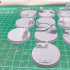 Industrial Bases - 22 miniatures -  Dieselpunk Collection print image