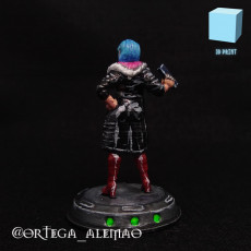 Picture of print of CYBERBABE LADY BOSS JENNILYN HARPER This print has been uploaded by PAPSIKELS MINIATURES