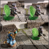 Shields for tabletop and board games Fantasy or SCI FI image