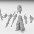 Elf Foot Hero Miniature (28mm, modular) image