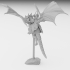 Elf Hero on Dragon miniature (28mm, modular) image